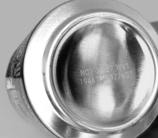 Marking for soda cans Marking for soda cans